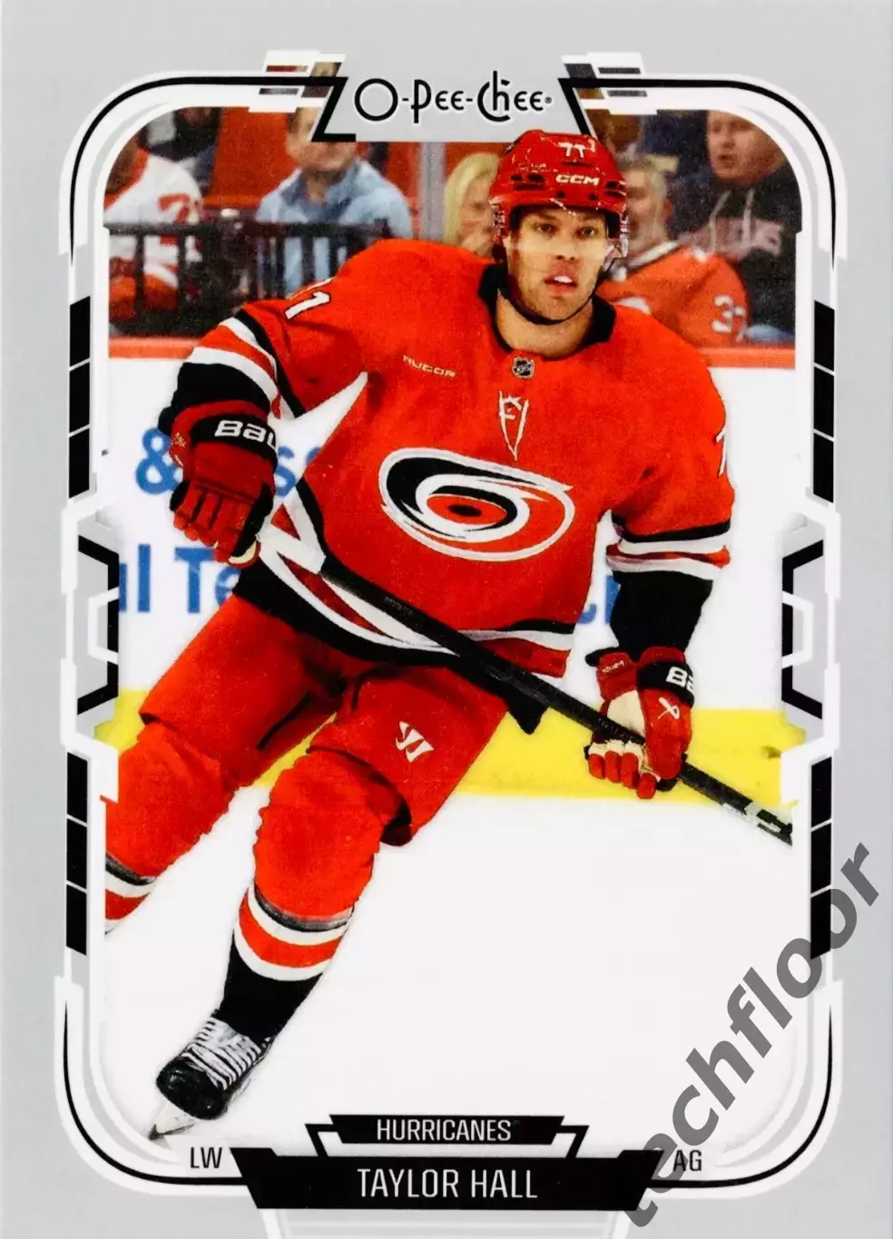 Карточка NHL Taylor Hall Carolina Hurricanes/ Тэйлор Холл Каролина НХЛ