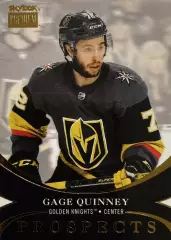 Карточка NHL Gage Quinney Vegas Golden Knights/Гейдж Куинни Вегас НХЛ