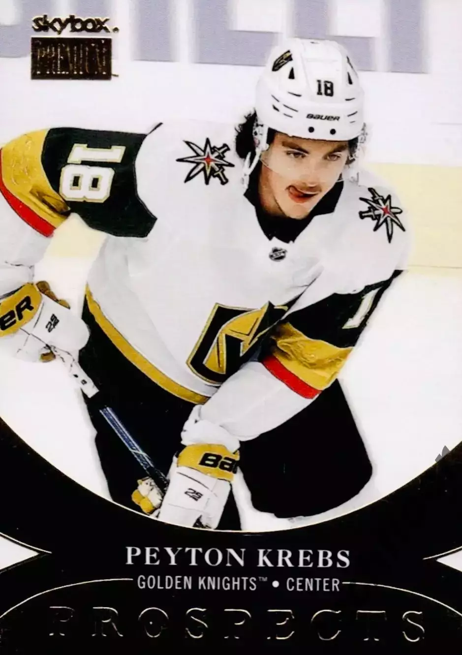 Карточка NHL Peyton Krebs Vegas Golden Knights/ Пейтон Кребс Вегас НХЛ