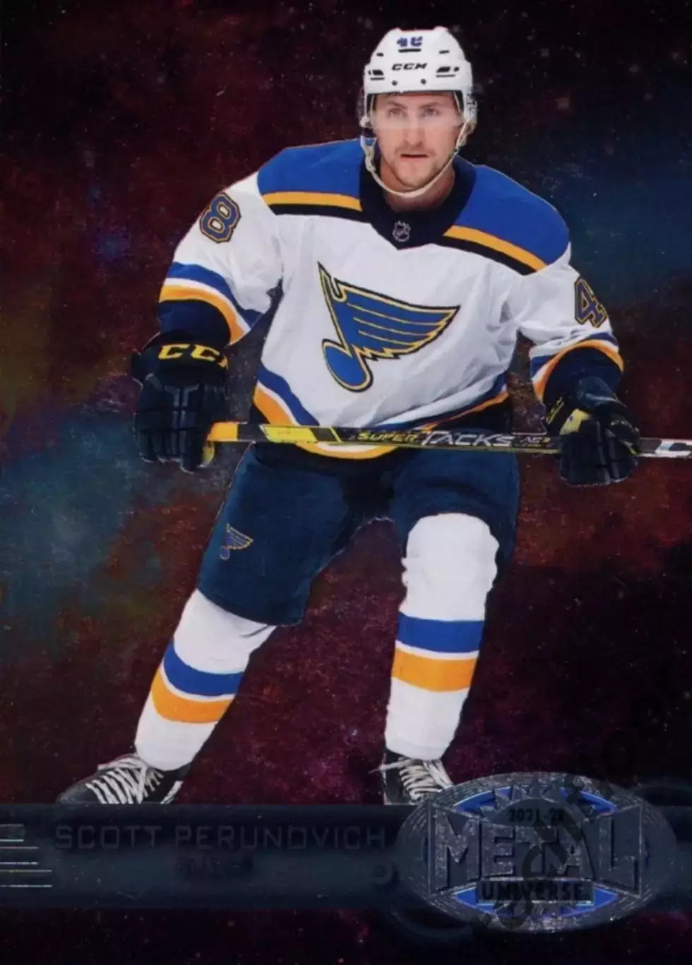 Карточка NHL Scott Perunovich St. Louis Blues/Скотт Перунович Сент-Луис НХЛ