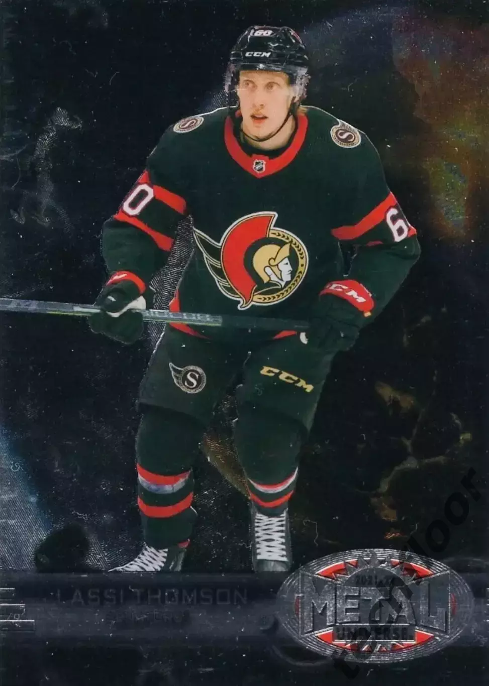 Карточка NHL Lassi Thomson Ottawa Senators/ Ласси Томсон Оттава НХЛ