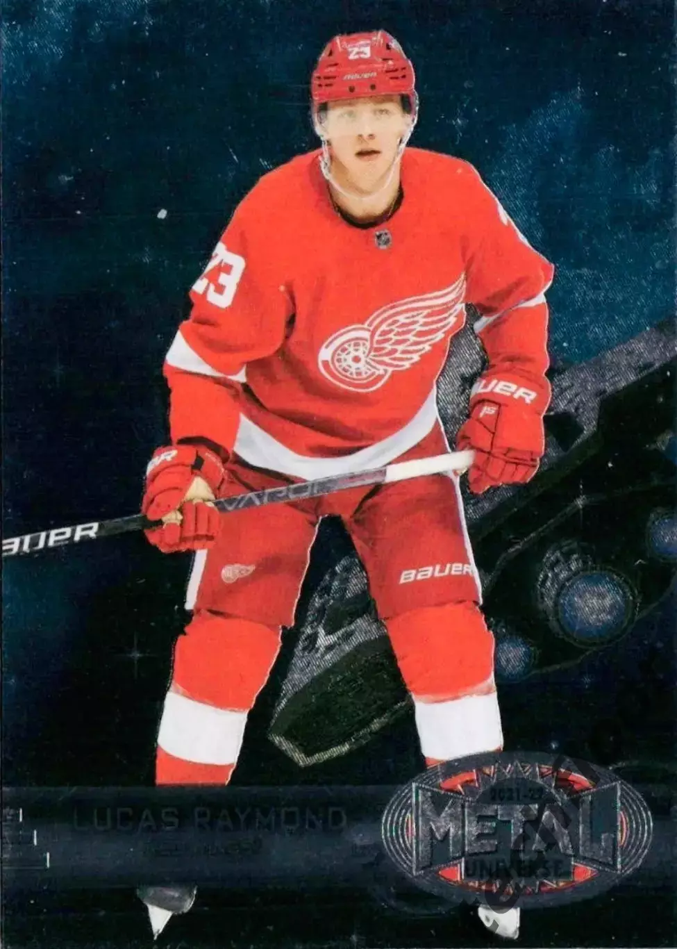 Карточка NHL Lucas Raymond Detroit Red Wings /Лукас Рэймонд Детройт НХЛ