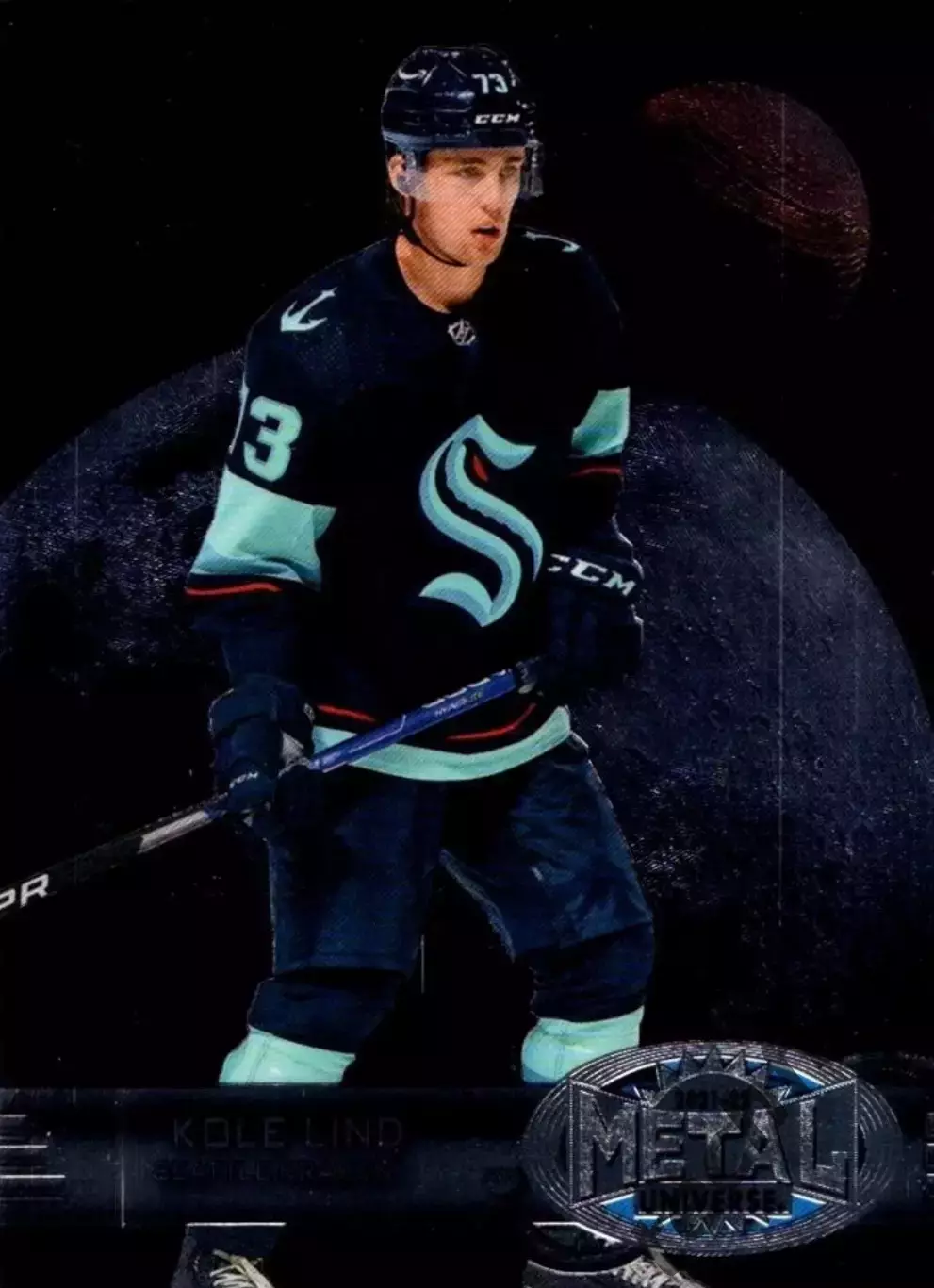 Карточка NHL Kole Lind Seattle Kraken/ Коул Линд Сиэтл НХЛ