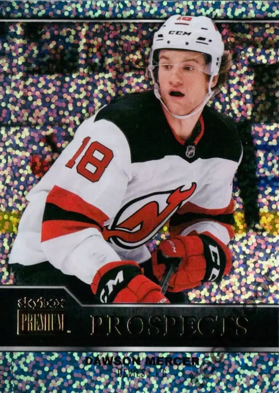 Карточка NHL Dawson Mercer New Jersey Devils /Доусон Мерсер Нью-Джерси НХЛ