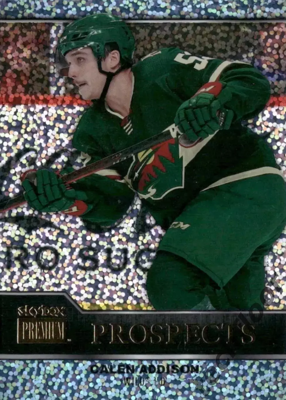 Карточка NHL Calen Addison Minnesota Wild /Кален Эддисон Миннесота НХЛ