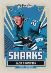 Карточка NHL Jack Thompson San Jose Sharks /Джек Томпсон Сан-Хосе НХЛ