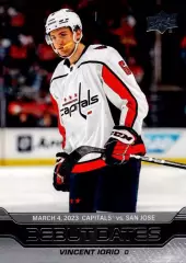 Карточка NHL Vincent Iorio Washington Capitals/Винсент Иорио Вашингтон НХЛ