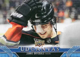 Карточка Canvas NHL Jamie Drysdale Anaheim Ducks/Джейми Драйсдейл Анахайм НХЛ