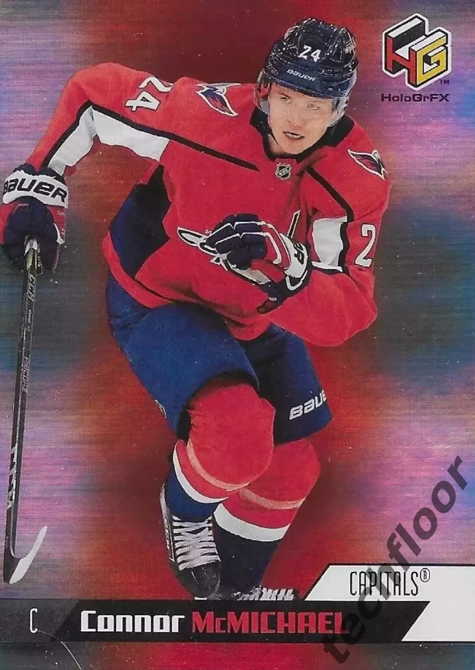 Карточка NHL Connor McMichael Washington Capitals/Коннор Макмайкл Вашингтон НХЛ