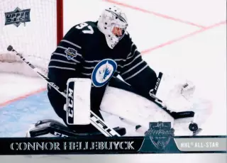 Карточка NHL Connor Hellebuyck Winnipeg Jets/ Коннор Хеллебайк Виннипег НХЛ