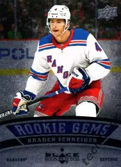 Карточка NHL Braden Schneider New York Rangers/ Брейден Шнайдер Рейнджерс НХЛ