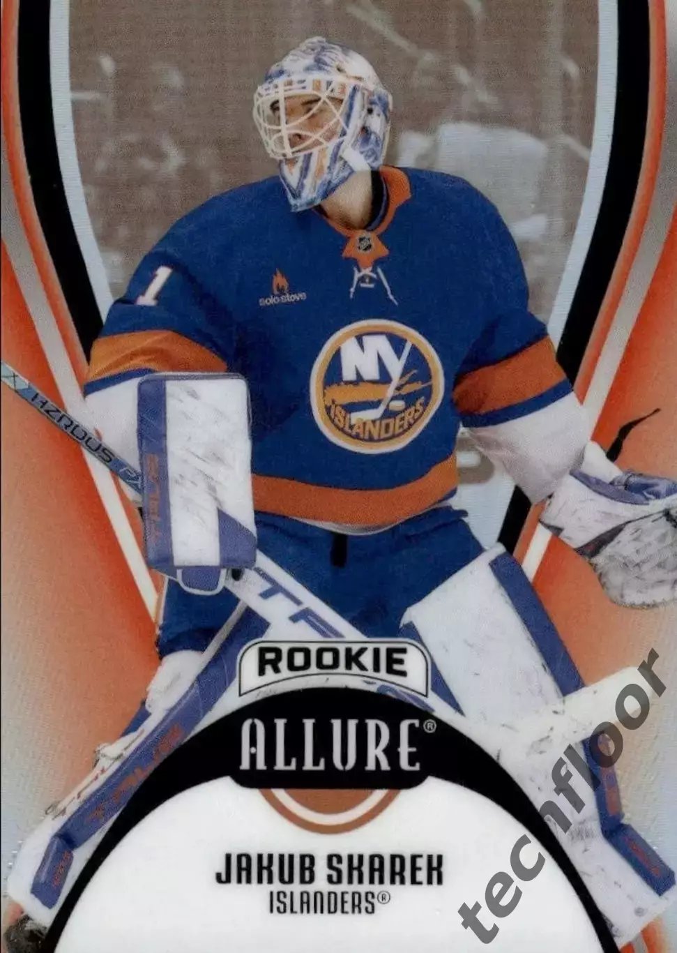 Карточка NHL Jakub Skarek New York Islanders /Якуб Шкарек Айлендерс НХЛ