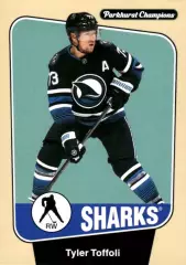 Карточка NHL Tyler Toffoli San Jose Sharks/ Тайлер Тоффоли Сан-Хосе НХЛ