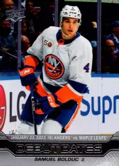 Карточка NHL Samuel Bolduc New York Islanders/Сэмуэль Болдук Айлендерс НХЛ