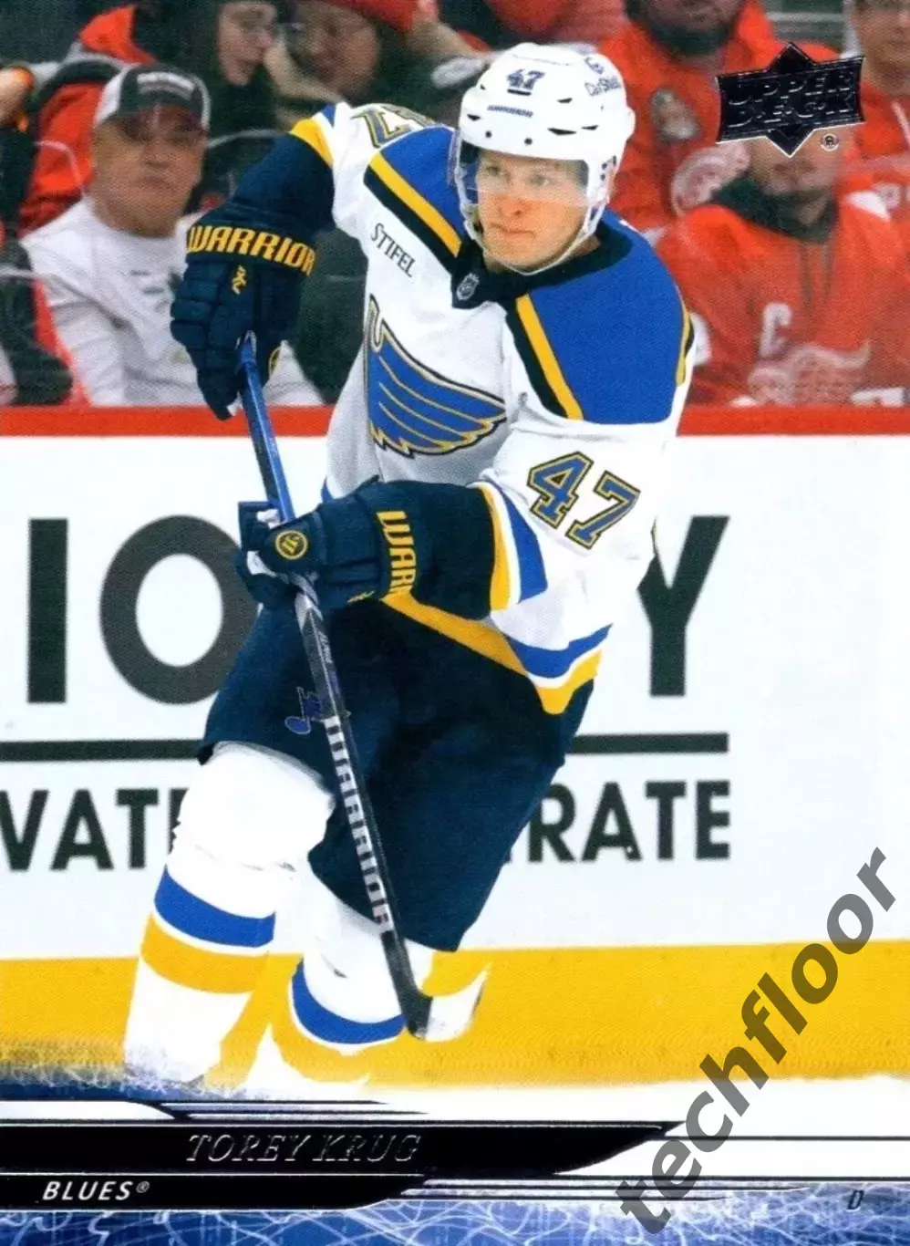 Карточка NHL Torey Krug St. Louis Blues/Тори Круг Сент-Луис НХЛ