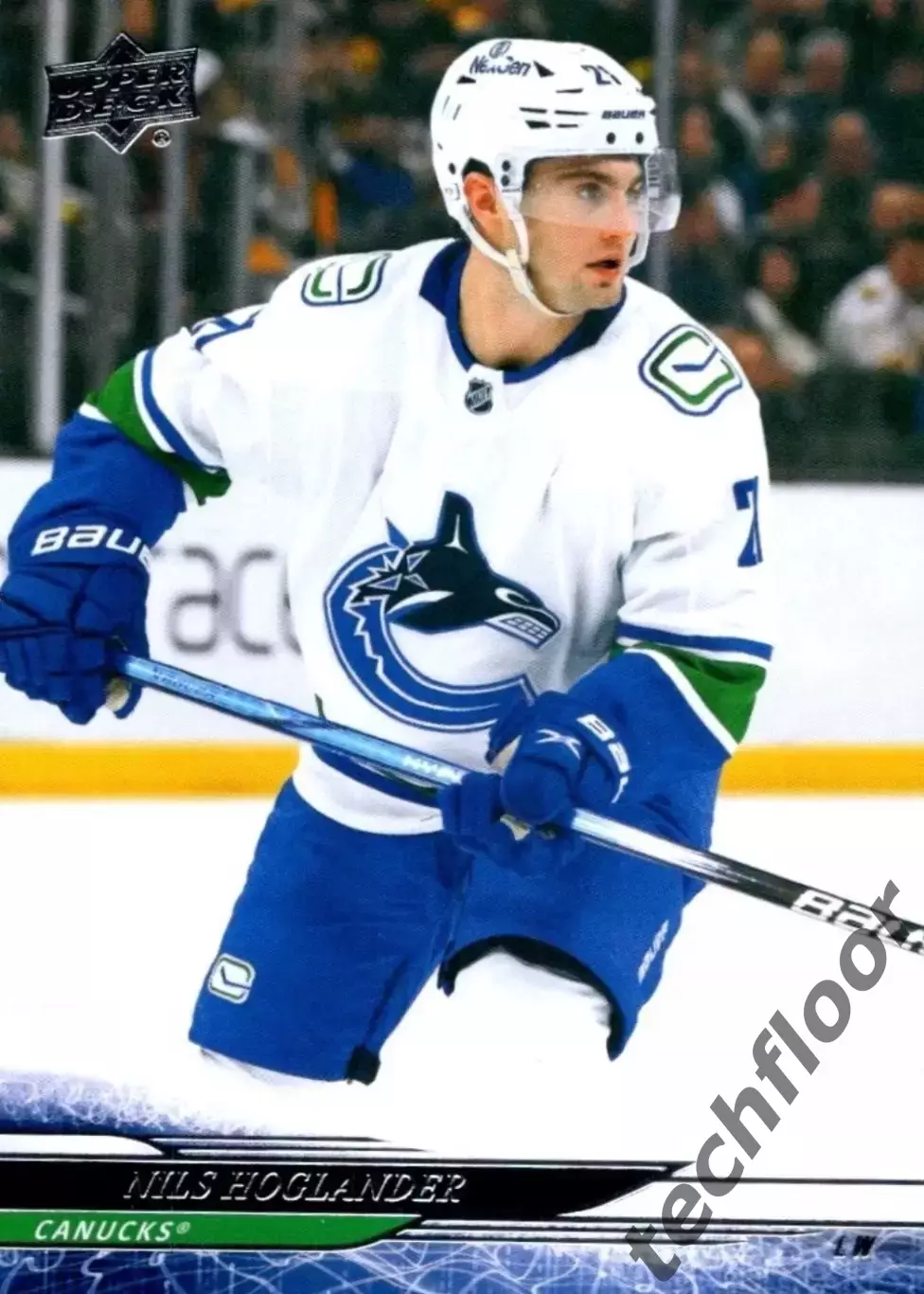 Карточка NHL Nils Hoglander Vancouver Canucks/Нильс Хёгландер Ванкувер НХЛ