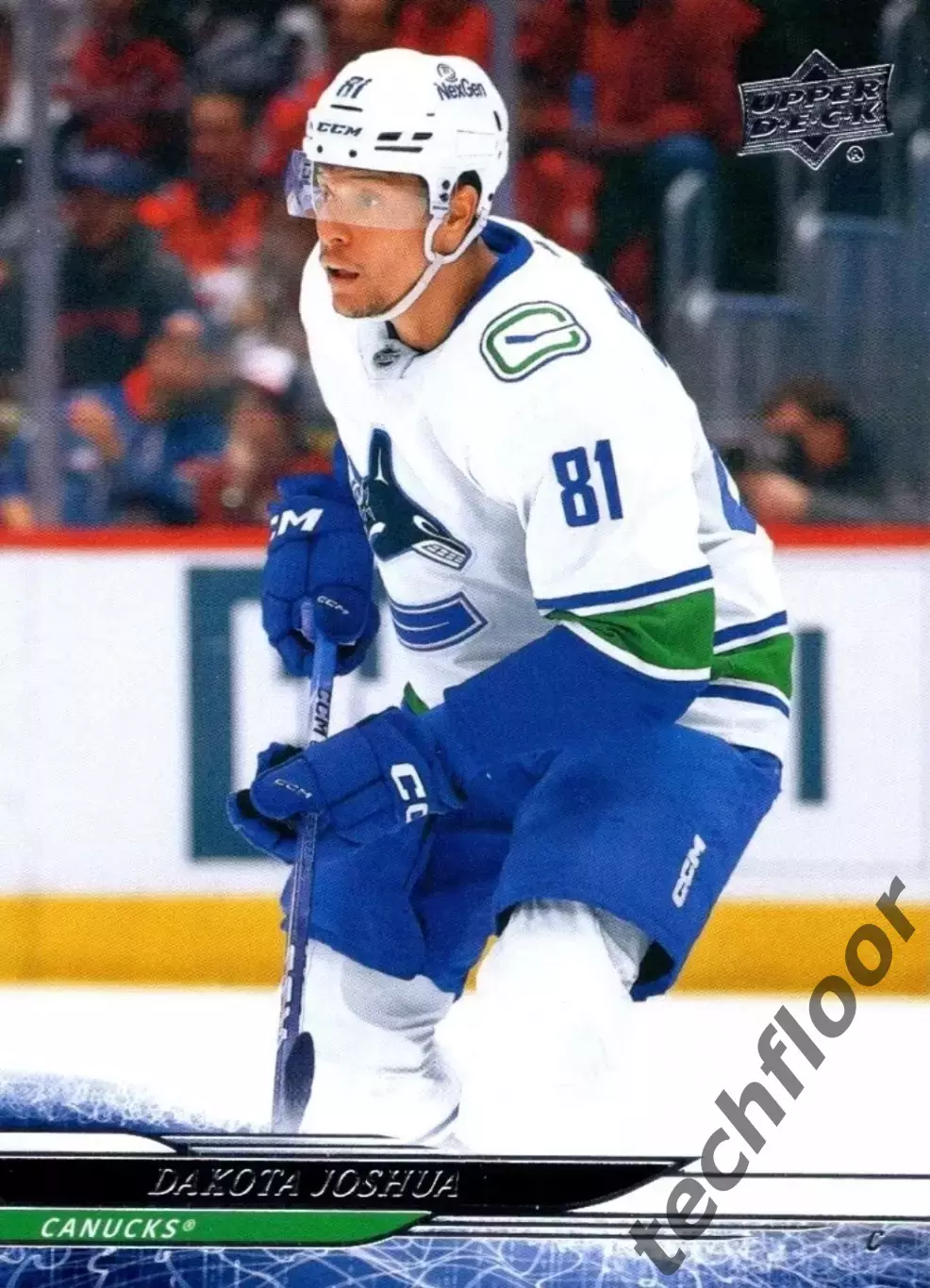 Карточка NHL Dakota Joshua Vancouver Canucks/Дакота Джошуа Ванкувер НХЛ