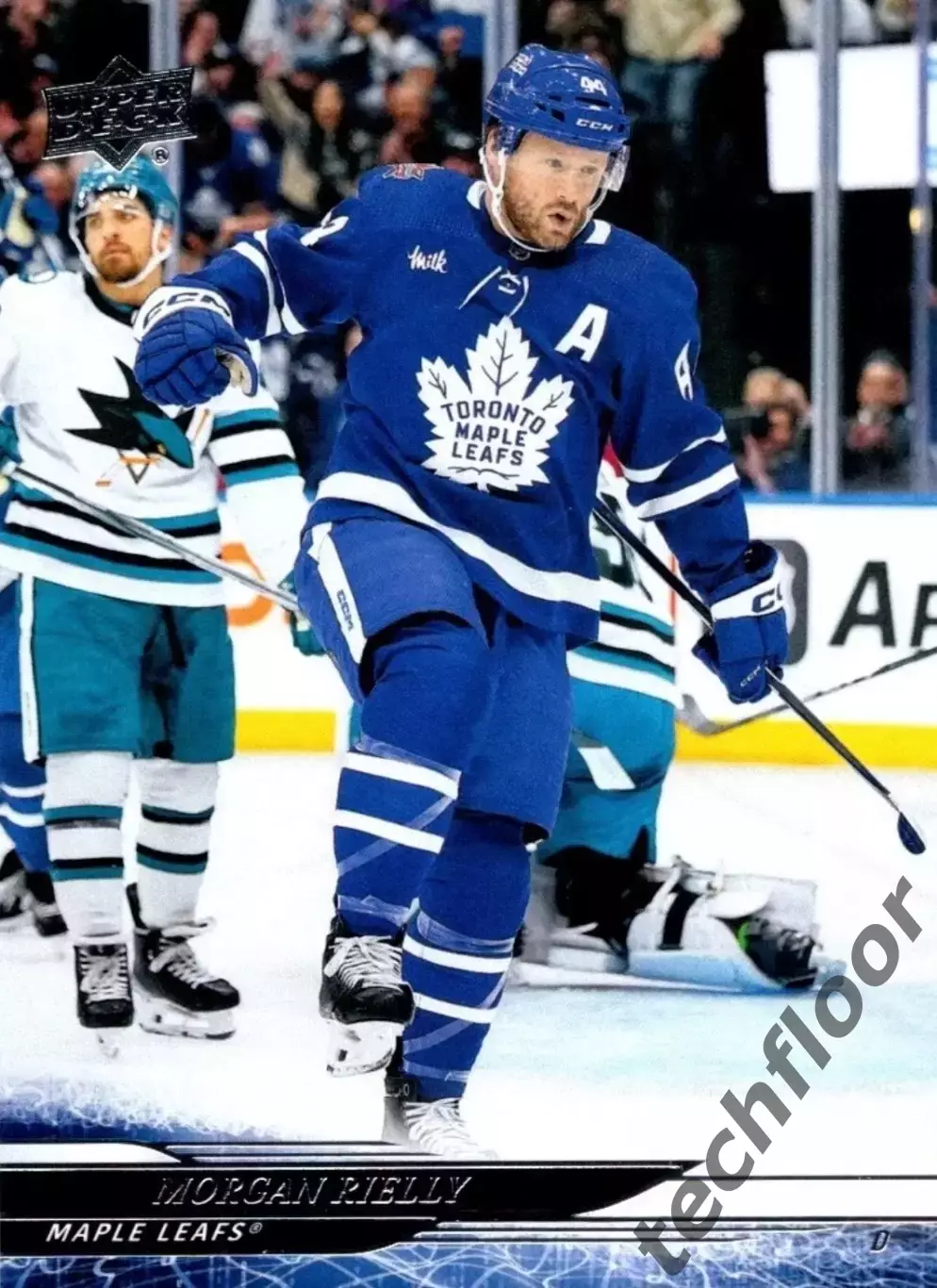 Карточка NHL Morgan Rielly Toronto Maple Leafs/ Морган Райлли Торонто НХЛ