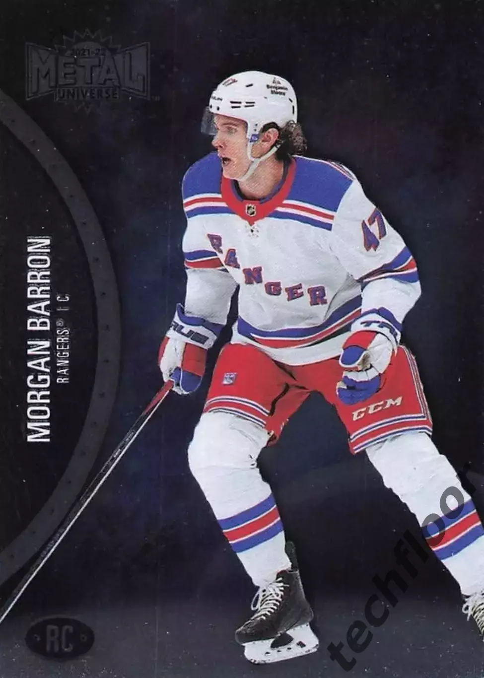 Карточка NHL Morgan Barron New York Rangers /Морган Баррон Рейнджерс НХЛ