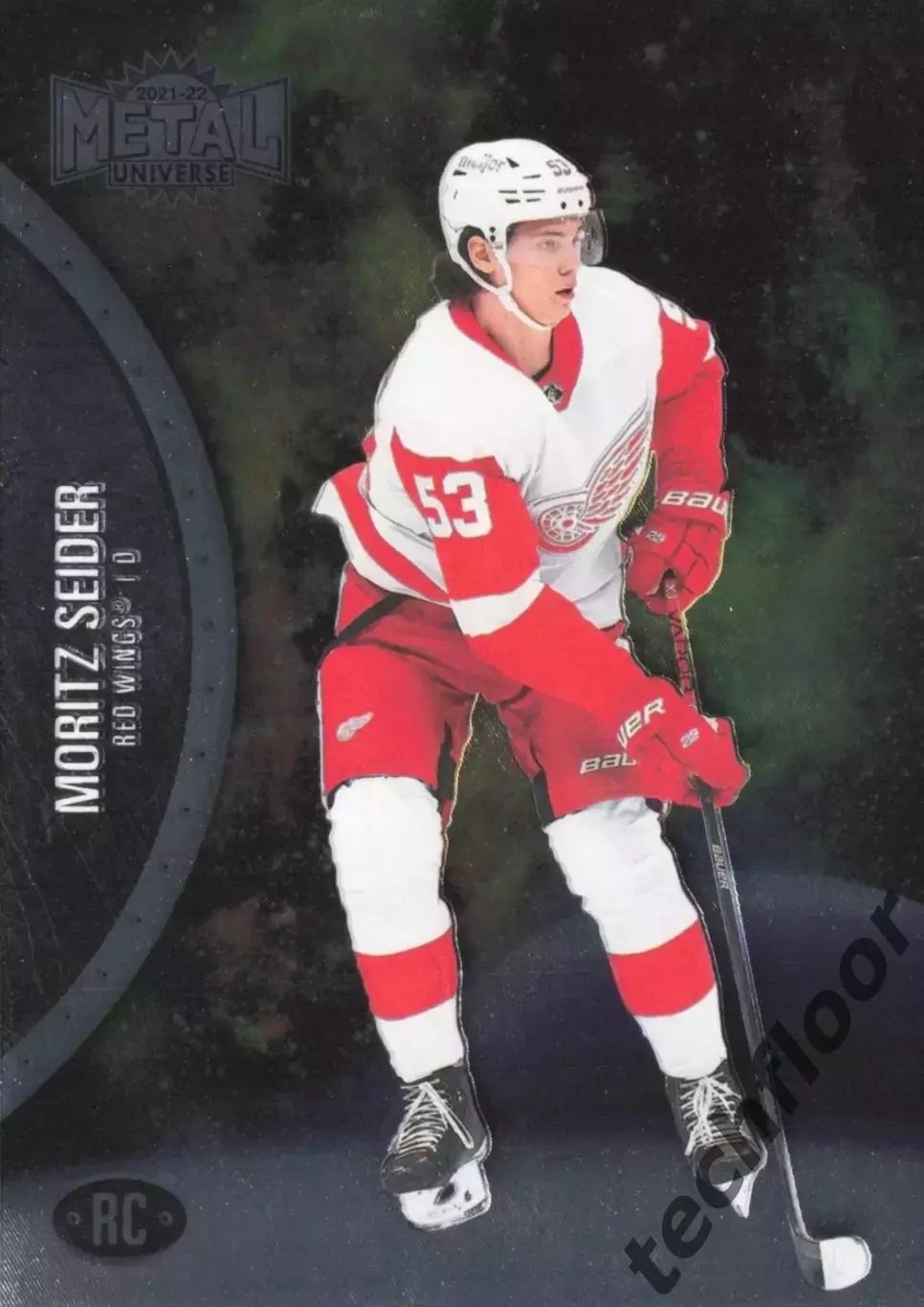 Карточка NHL Moritz Seider Detroit Red Wings /Мориц Зайдер Детройт НХЛ