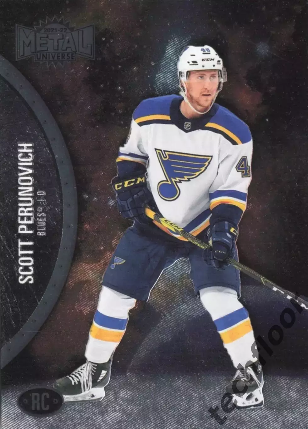 Карточка NHL Scott Perunovich St. Louis Blues/ Скотт Перунович Сент-Луис НХЛ
