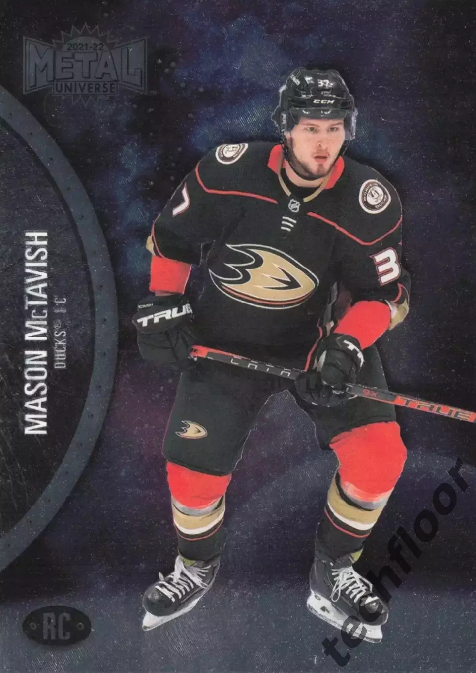 Карточка NHL Mason McTavish Anaheim Ducks /Мейсон Мактавиш Анахайм НХЛ