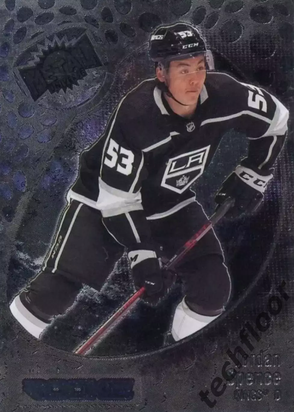 Карточка NHL Jordan Spence LA Kings/ Джордан Спенс Лос-Анджелес НХЛ