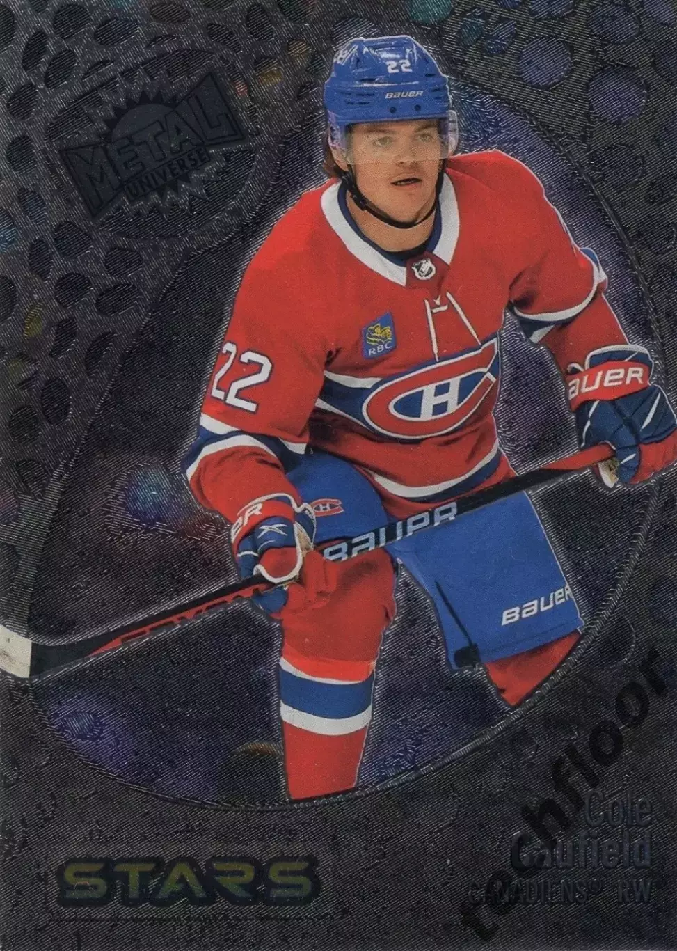 Карточка NHL Cole Caufield Montreal Canadiens/Коул Кофилд Монреаль НХЛ