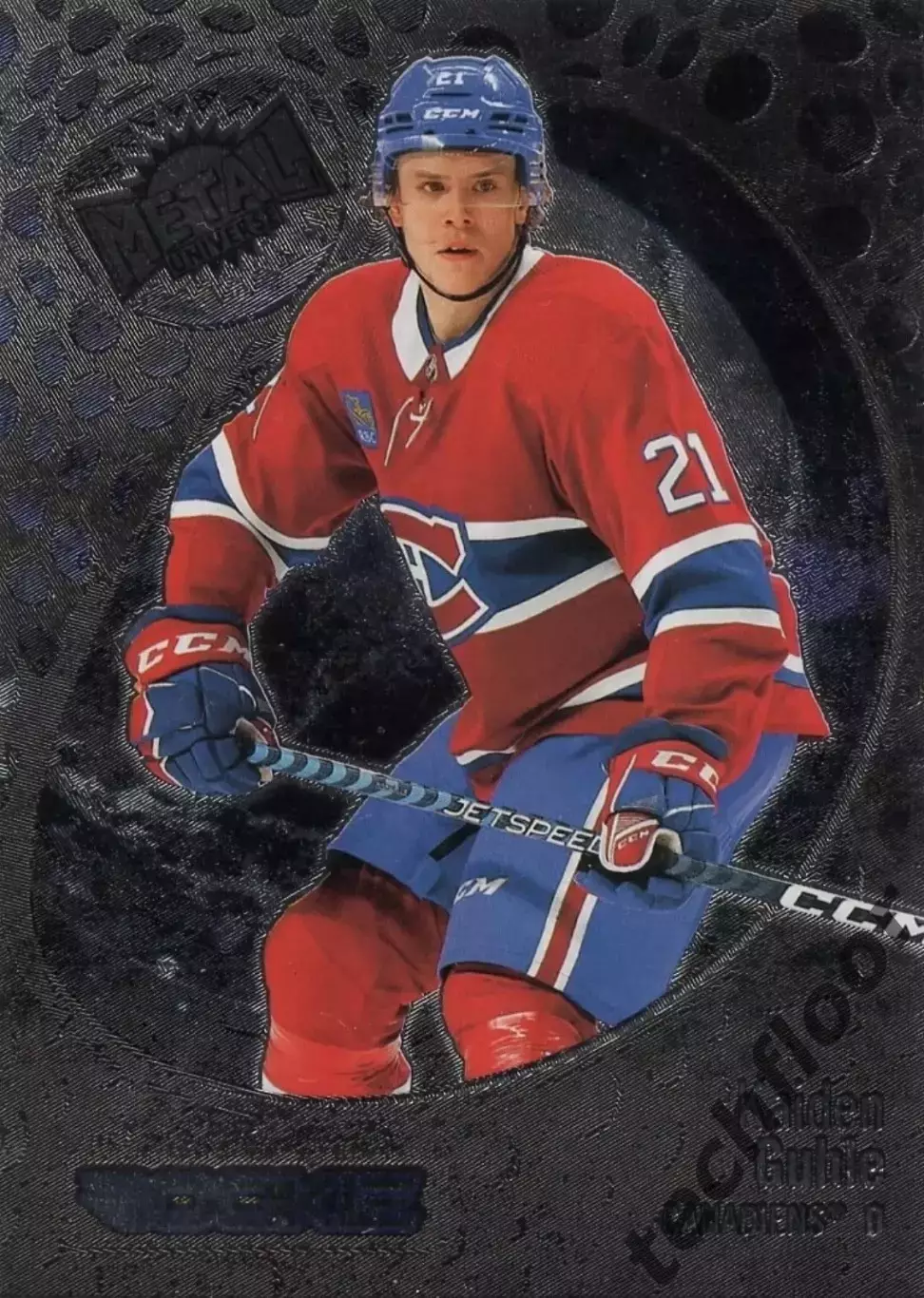 Карточка NHL Kaiden Guhle Montreal Canadiens /Кайден Гуле Монреаль НХЛ