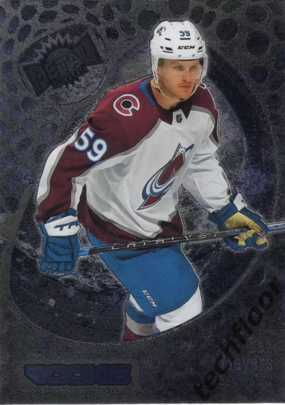 Карточка NHL Ben Meyers Colorado Avalanche/Бен Мейерс Колорадо НХЛ