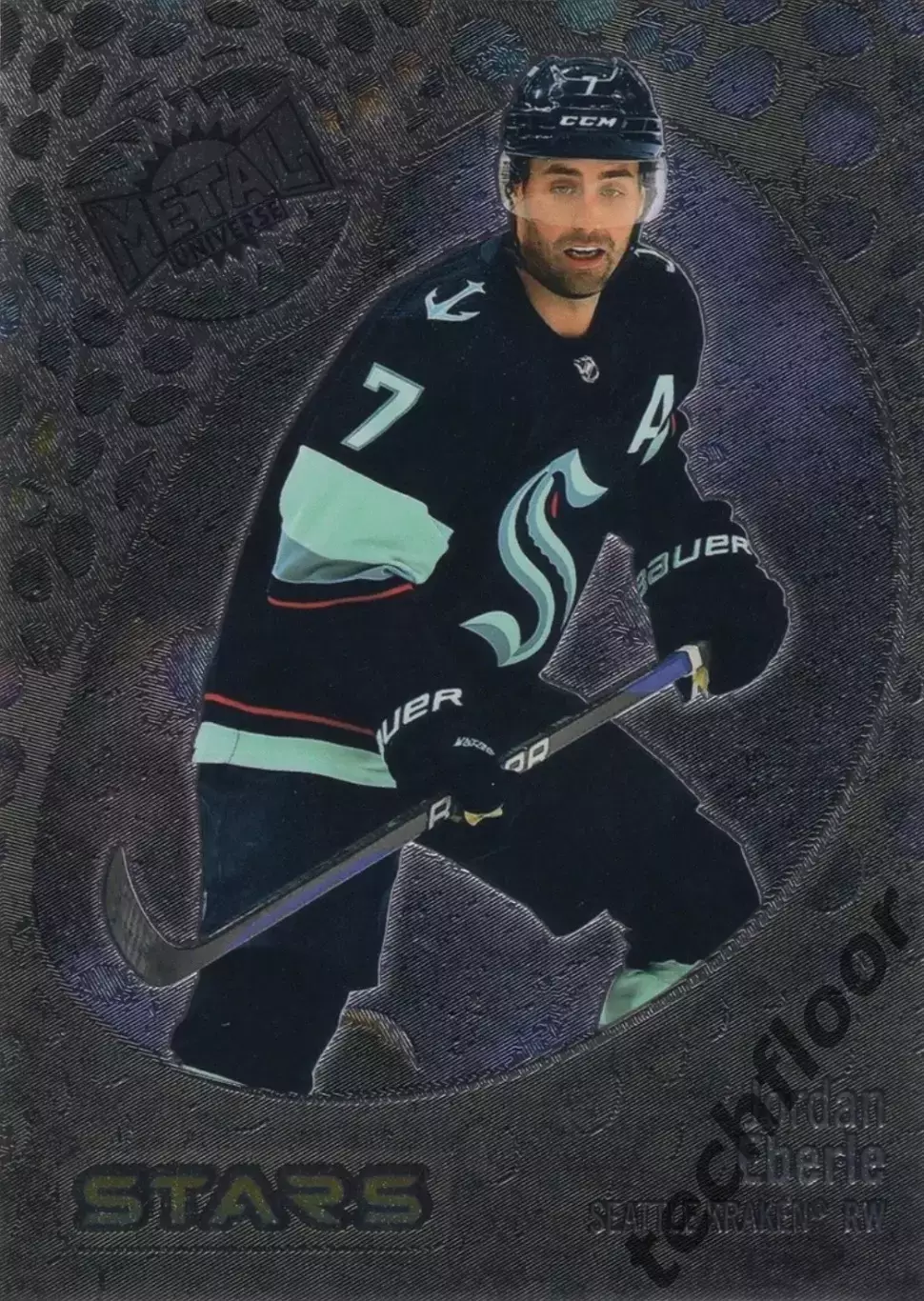 Карточка NHL Jordan Eberle Seattle Kraken/ Джордан Эберле Сиэтл НХЛ