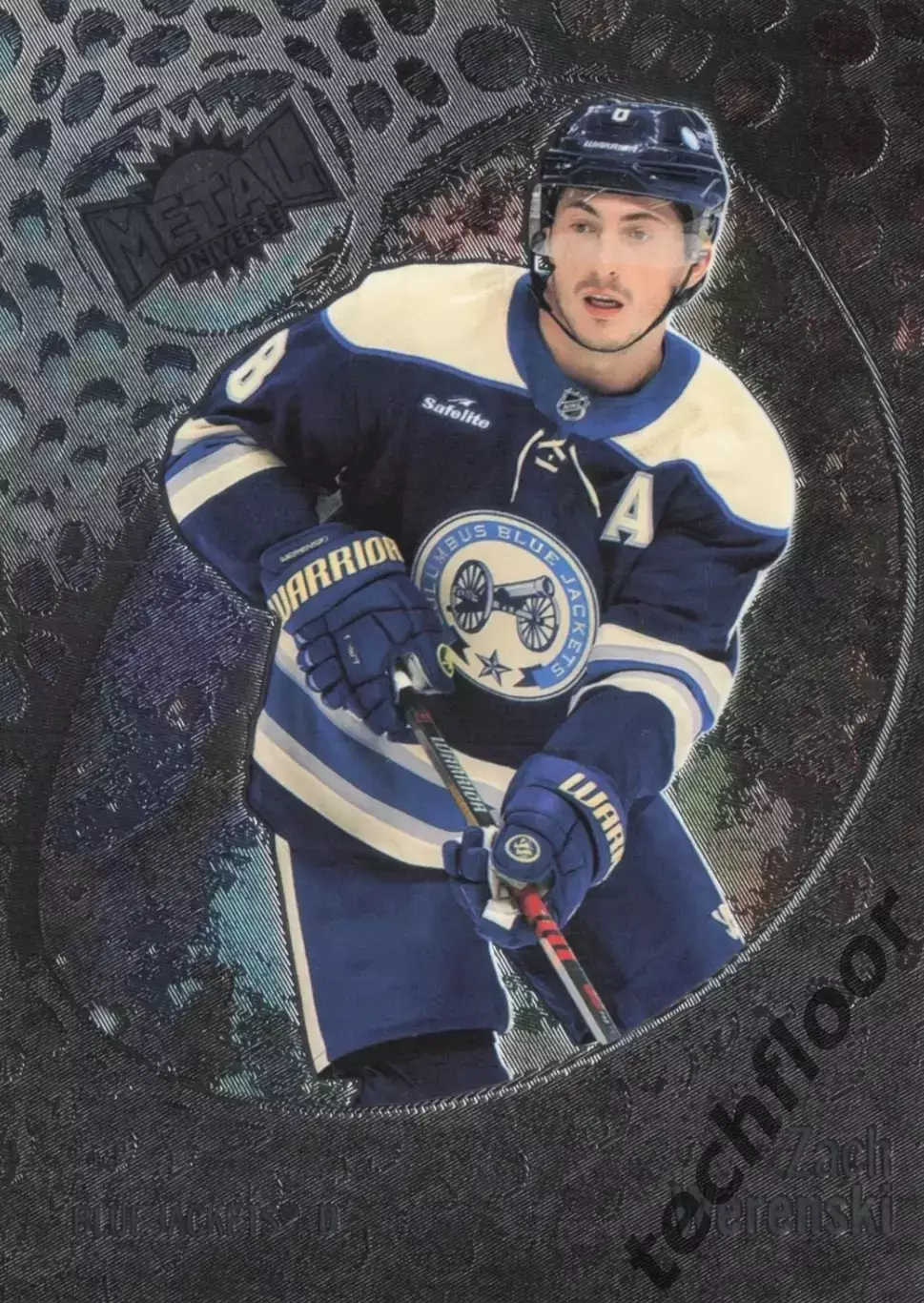 Карточка NHL Zach Werenski Columbus Blue Jackets/ Зак Веренски Коламбус НХЛ