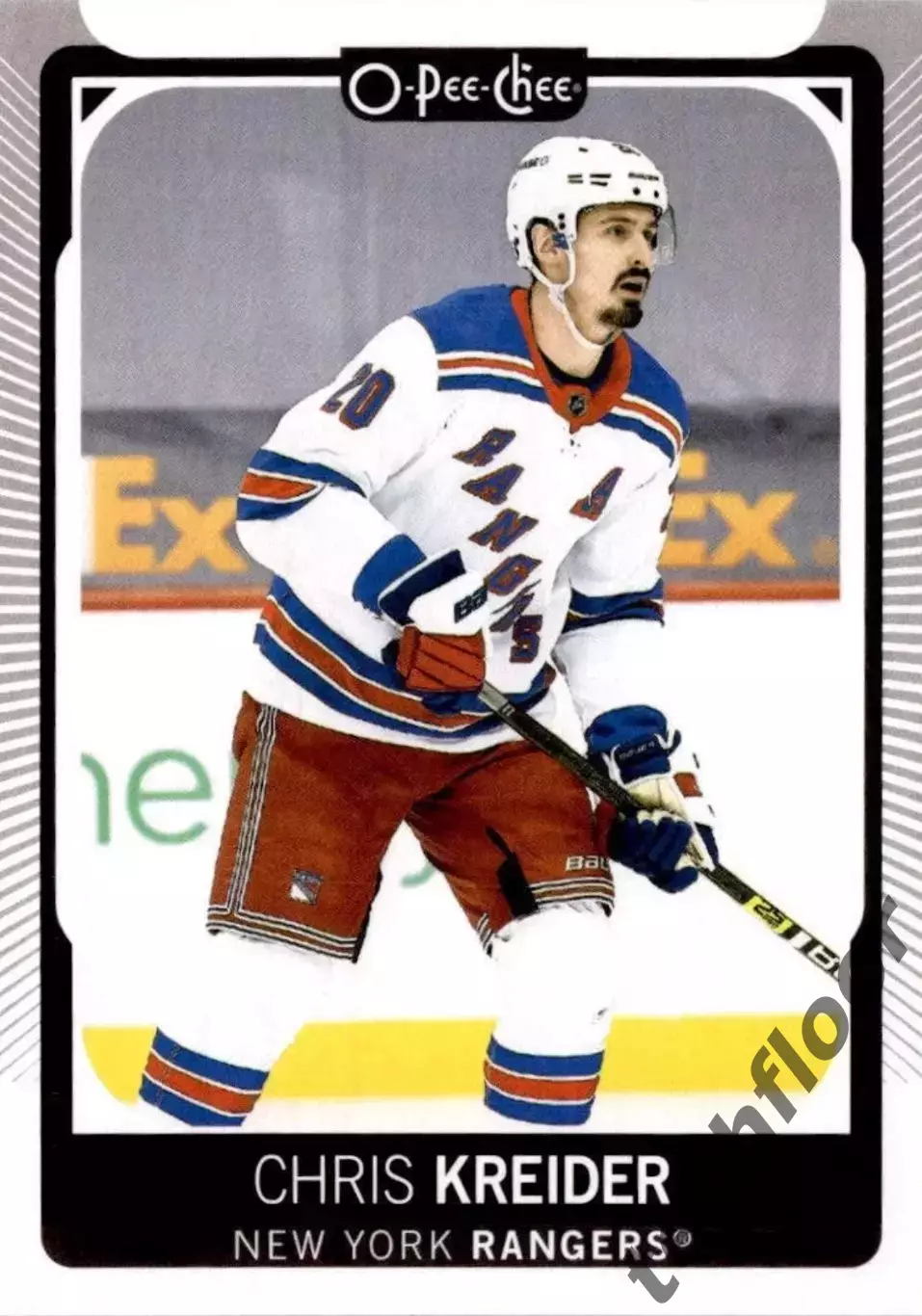 Карточка NHL Chris Kreider New York Rangers/Крис Крайдер Рейнджерс НХЛ