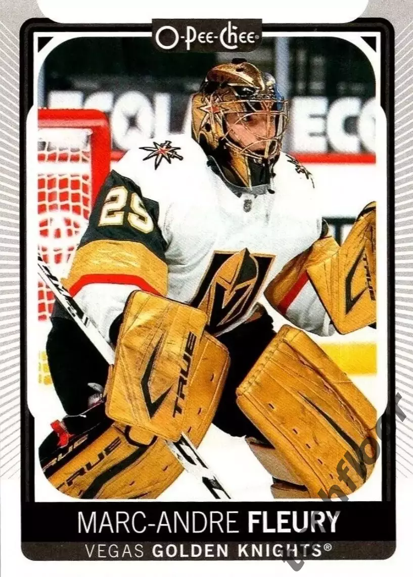 Карточка NHL Marc-Andre Fleury Vegas Golden Knights/Марк-Андре Флери Вегас НХЛ