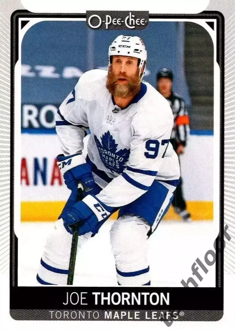 Карточка NHL Joe Thornton Toronto Maple Leafs /Джо Торнтон Торонто НХЛ