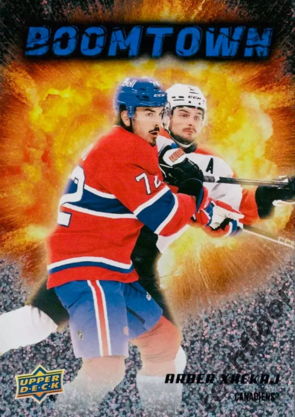 Карточка NHL Arber Xhekaj Montreal Canadiens/Арбер Джекай Монреаль НХЛ