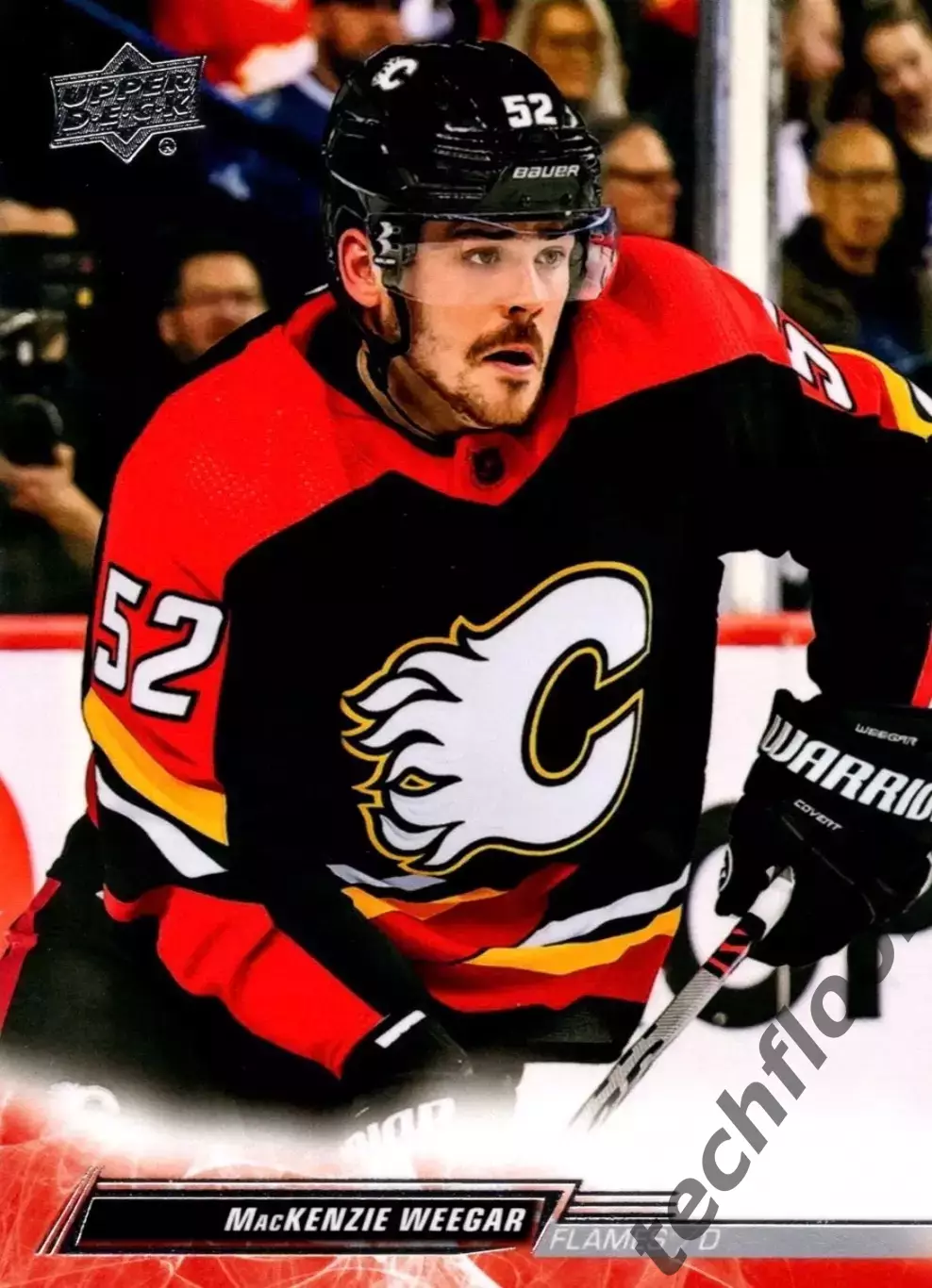 Карточка NHL MacKenzie Weegar Calgary Flames/ Маккензи Уигер Калгари НХЛ