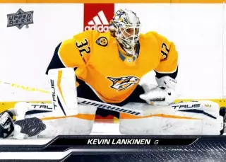 Карточка NHL Kevin Lankinen Nashville Predators/Кевин Ланкинен Нэшвилл НХЛ