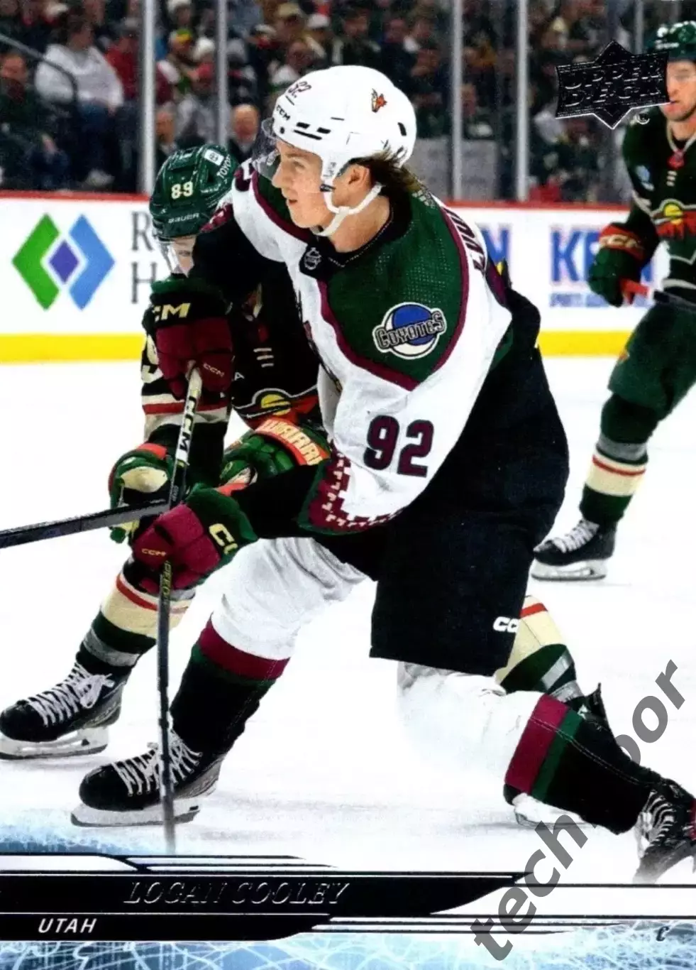 Карточка NHL Logan Cooley Utah Mammoth/Логан Кули Юта НХЛ