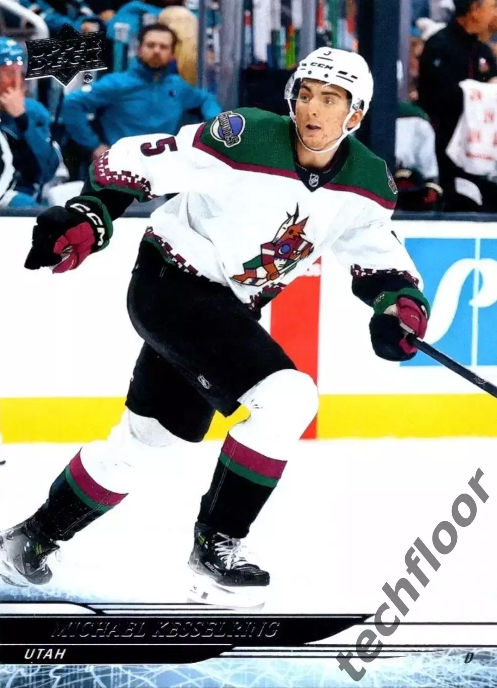 Карточка NHL Michael Kesserling Utah Mammoth/Майкл Кессерлинг Юта НХЛ