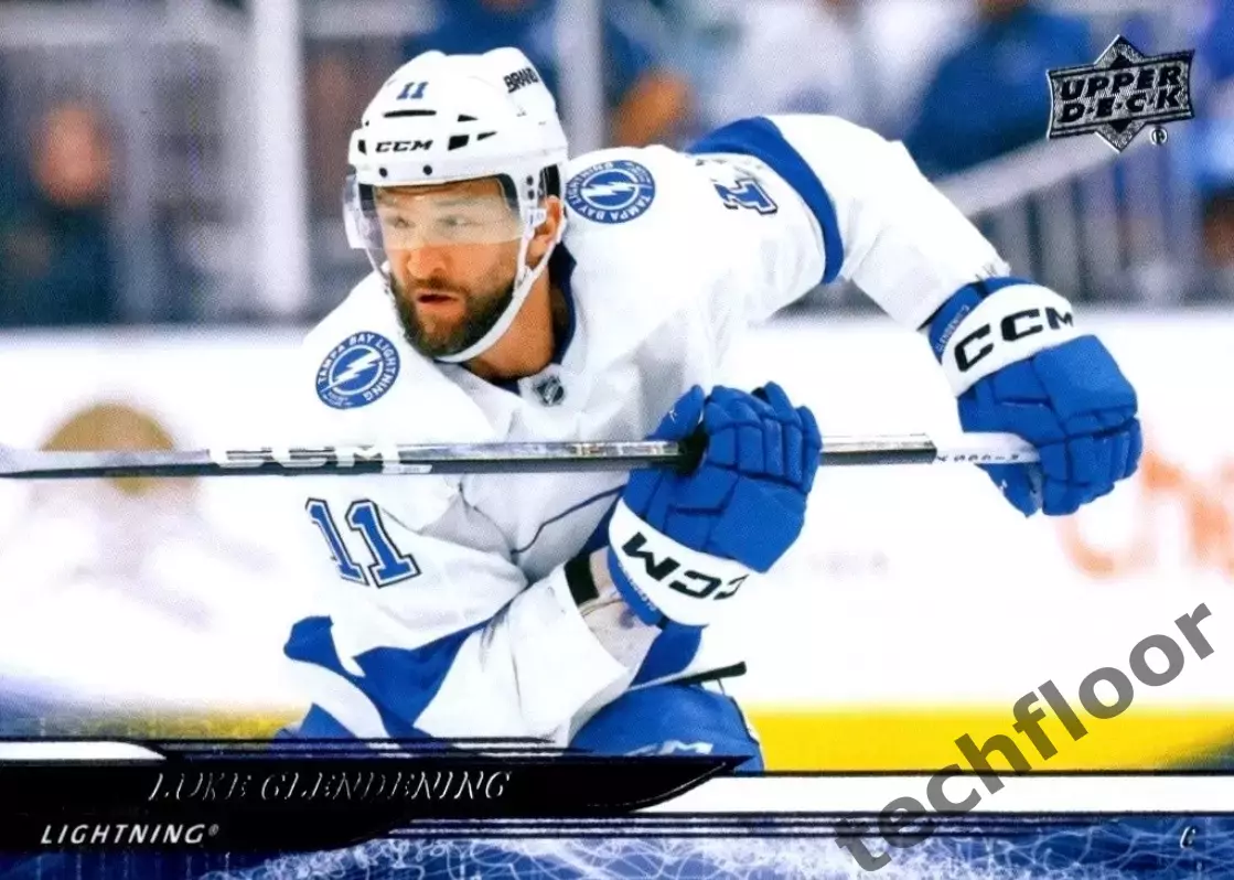Карточка NHL Luke Glendening Tampa Bay Lightning/Люк Гленденинг Тампа НХЛ