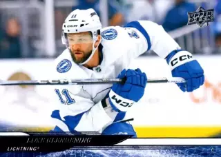 Карточка NHL Luke Glendening Tampa Bay Lightning/Люк Гленденинг Тампа НХЛ