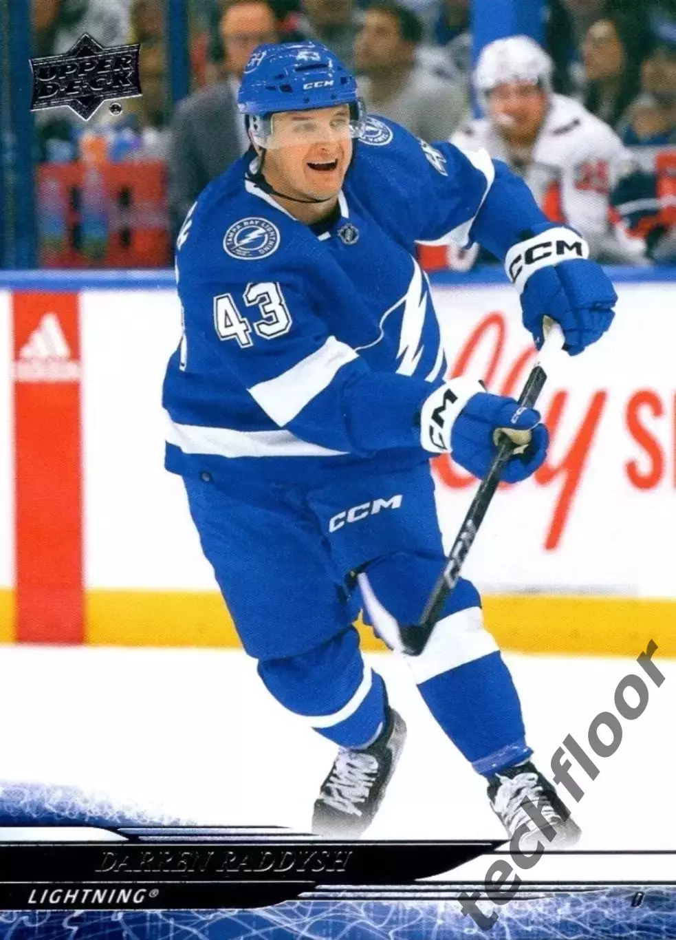 Карточка NHL Darren Raddysh Tampa Bay Lightning/Даррен Рэддиш Тампа НХЛ