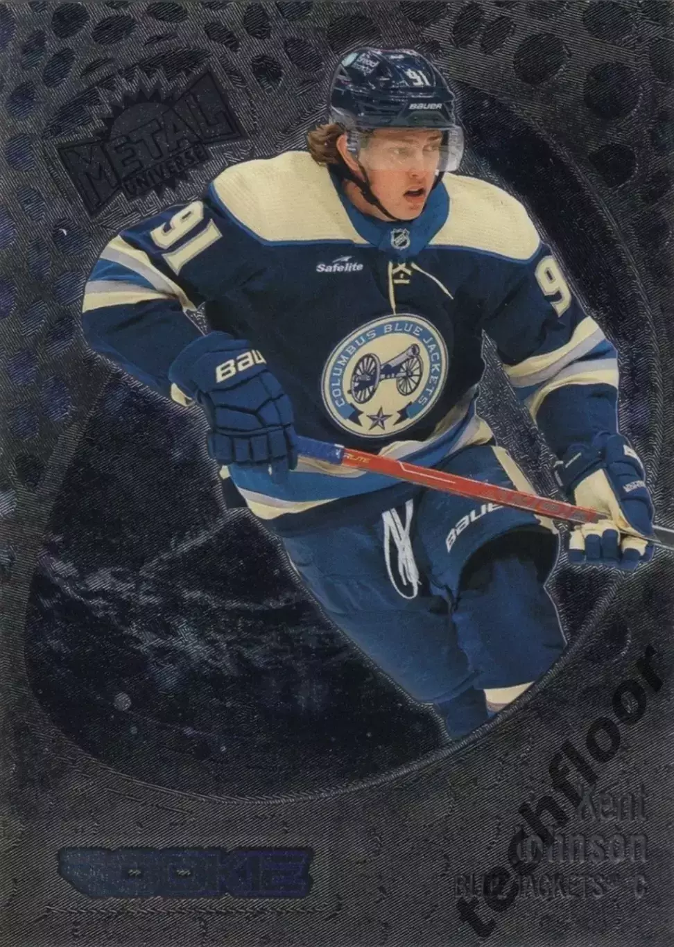 Карточка NHL Kent Johnson Columbus Blue Jackets/ Кент Джонсон Коламбус НХЛ