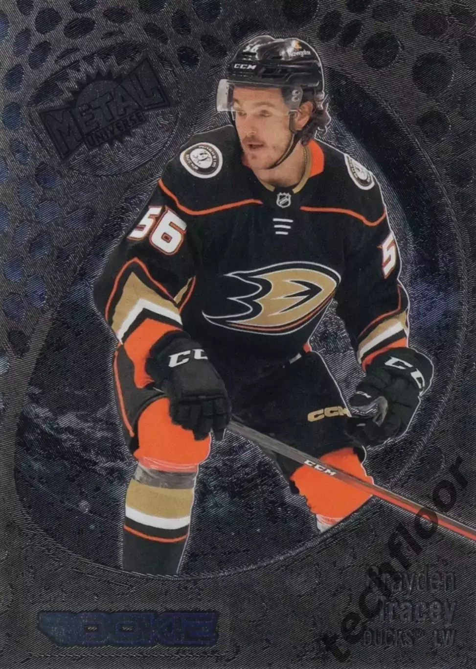 Карточка NHL Brayden Tracey Anaheim Ducks/ Брэйден Трейси Анахайм НХЛ