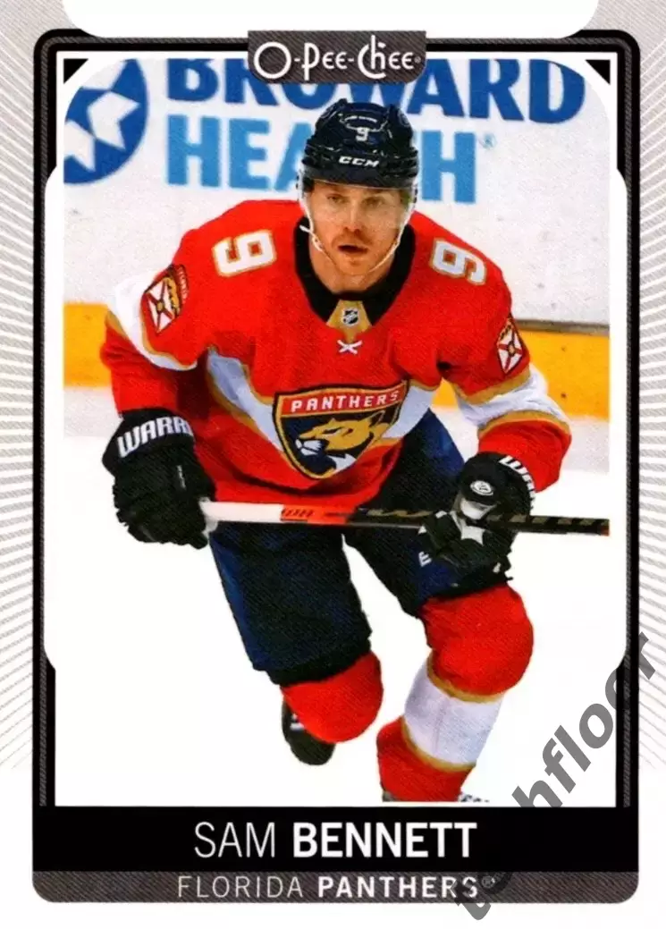 Карточка NHL Sam Bennett Florida Panthers/ Сэм Беннетт Флорида НХЛ