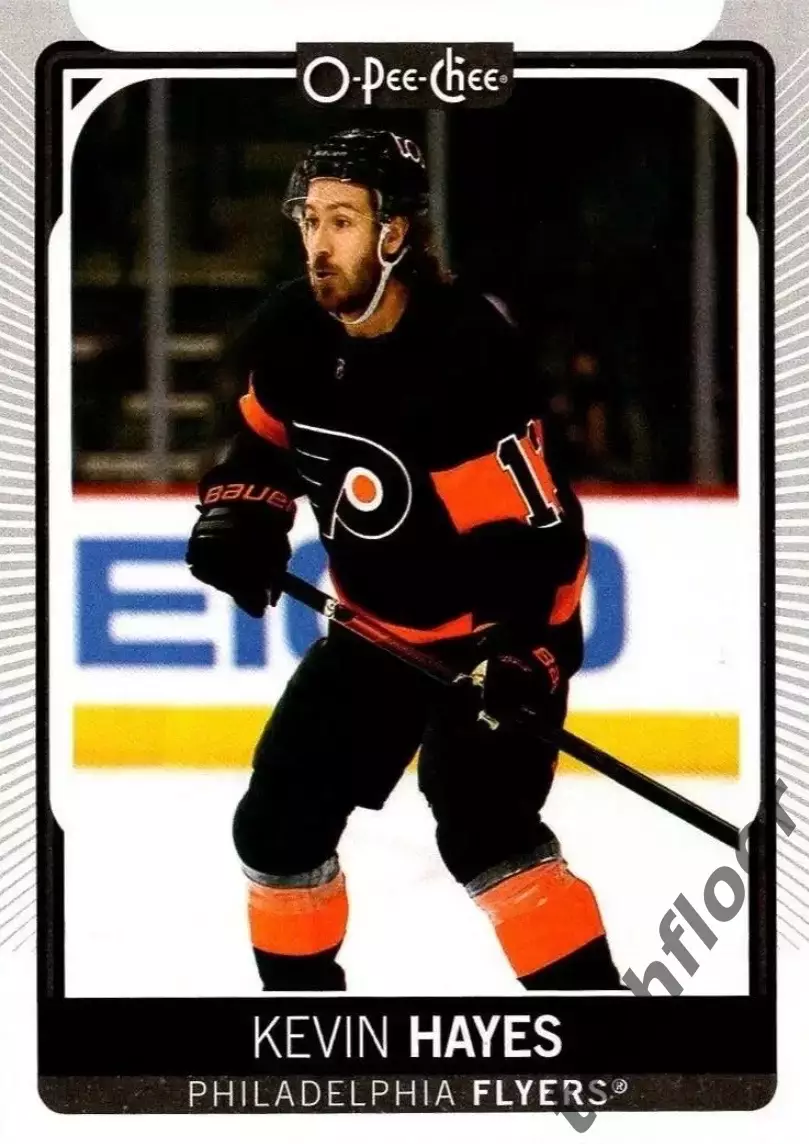 Карточка NHL Kevin Hayes Philadelphia Flyers/Кевин Хейз Филадельфия НХЛ