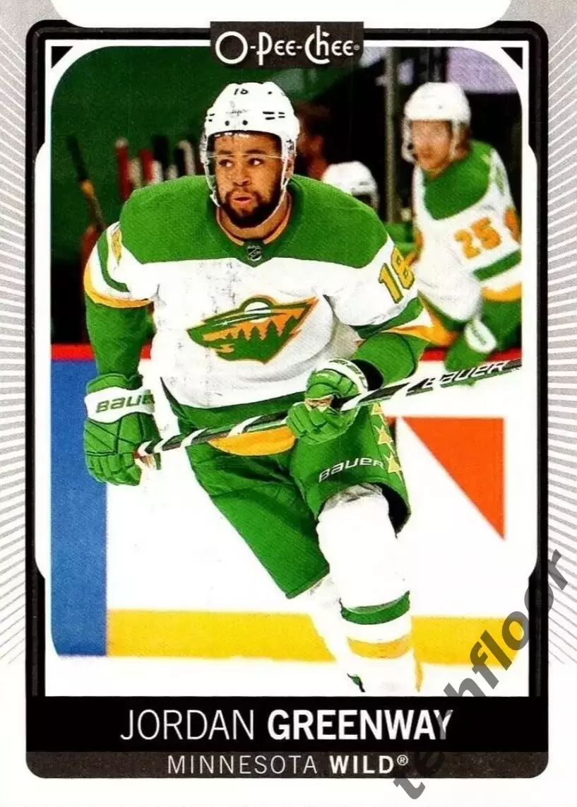 Карточка NHL Jordan Greenway Minnesota Wild/Джордан Гринуэй Миннесота НХЛ