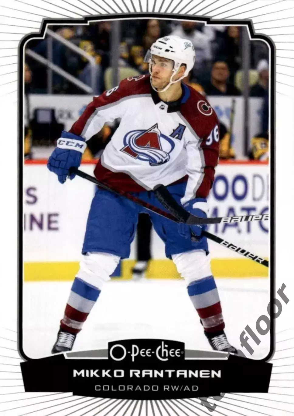 Карточка NHL Mikko Rantanen Colorado Avalanche/Микко Рантанен Колорадо НХЛ