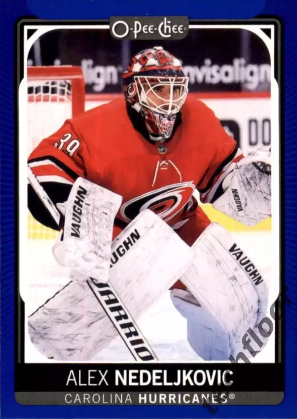 Карточка NHL Alex Nedeljkovic Carolina Hurricanes/Алекс Неделькович Каролина НХЛ